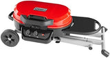 Coleman RoadTrip 225: Portable Propane Grill, Gas Grill with Push-Button Start, Foldable Legs & Wheels, Side Table, and 11k BTUs