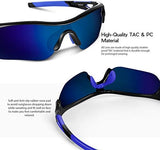 BEACOOL Polarized Sports Sunglasses for Men Women Youth Baseball Cycling Running Driving Fishing Golf Motorcycle TAC Glasses