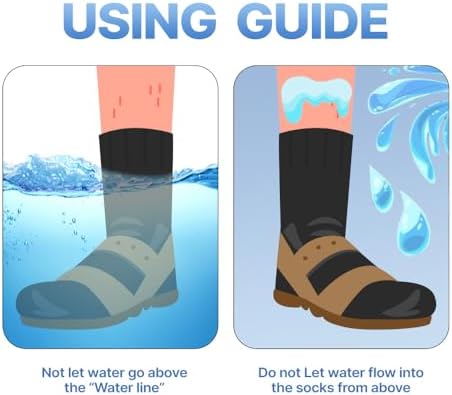 ABDEEZ The Wudhu Socks – Waterproof Socks for Men & Women Breathable for Outdoor Activities