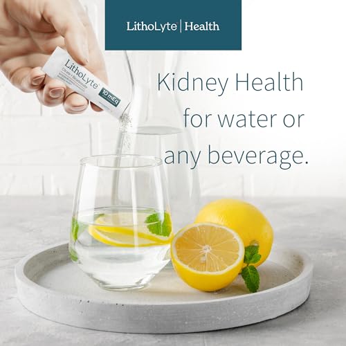 Litholyte LithoLyte Kidney Health | Water Enhancer 10 mEq, Developed by Urologis ...