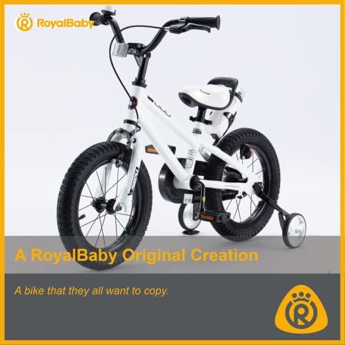 RoyalBaby Kids Bike EZ Freestyle Training Free Balance to Pedal Easy Learning Bicycle, 12-18 Inch for Toddlers to Big Kids