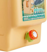 Water Container Water Jug with Spigot with (3.2-5) Gallons Portable No Leakage for Camping,Vehicle, Car, Hiking, Hurricane Supplies RV