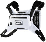 MVRK Water Resistant Chest Pack - Running Vest for Workouts, Running Phone Holder Extra Storage, Lightweight Running Pack