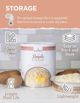 ReadyWise Simple Kitchen Homestyle Mashed Potatoes, 45 Servings – Gluten-Free Freeze-Dried MRE for Emergency Food Supply, Long-Term Storage, Camping, Survival, and Disaster Preparedness, #10 Can