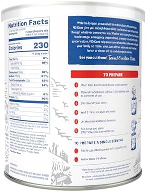 Mountain House Chili Mac with Beef | Freeze Dried Survival & Emergency Food | #10 Can