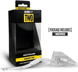 Nxtrnd Two Football Mouth Guard, Football Mouthpiece with Strap, Fits Adult & Youth (Transparent)