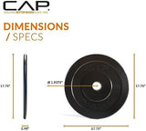 CAP Barbell Rubber Olympic Bumper Plate | Multiple Options/Colors
