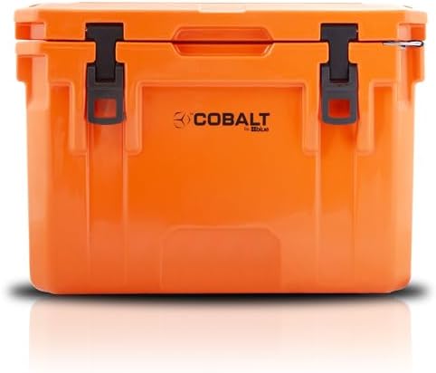 Cobalt 25 Quart Roto-Molded Super Ice Cooler | Large Ice Chest Holds Ice Up to 3 Days |