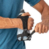 Nathan Running Handheld Quick Squeeze Water Bottle. No-Grip Adjustable Hand Strap. 12oz / 18oz / Insulated. Reflective Hydration Water Bottle.