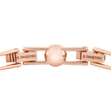 SWAROVSK Una Angelic Bracelet, Clear circle-cut with Matching Crystal Pavé on a Rose-Gold Tone Finish Setting, Part of the Una Angelic Collection