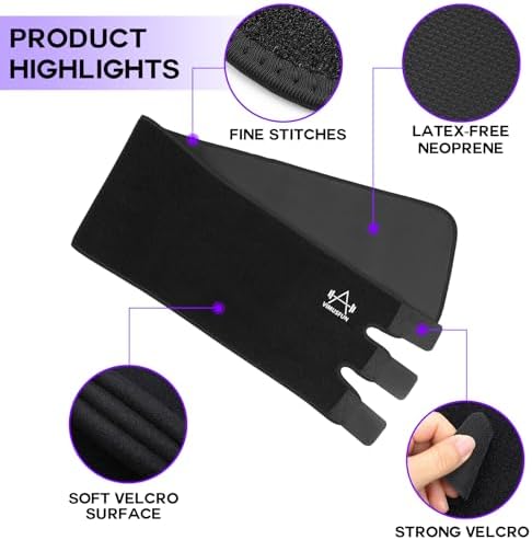 Waist Trimmer Belt Men Sweat Band Stomach Wrap, Waist Trainer for Women Workout