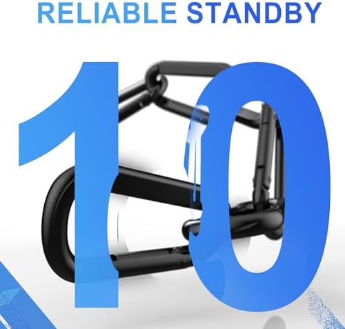 Heavy Duty Carabiner Clip, Steel Carabiners 1100lbs 3" D Shaped Spring Hook Small Clips for Hammocks, Hiking, Keychains, Outdoors and Gym, Dog Leash and Key Ring