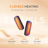 OCOOPA 2 in 1 Magnetic Rechargeable Hand Warmers, UT2s Mini Electric Handwarmers 2 Pack, Split USB-C, Reusable Portable Pocket Heater, Raynauds, Golf, Christmas, Tech Gifts for Women Men