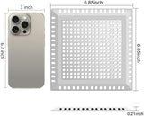 Shower Drain Hair Catcher/Drain Strainer/Shower Drain Cover for Bathroom Floor Drain, Stainless Steel and Silicone (Patented Product)