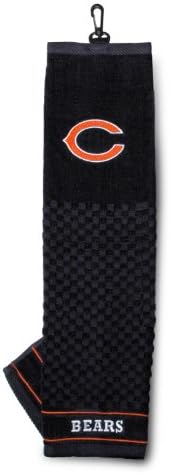 Team Golf NFL Embroidered Golf Towel, Checkered Scrubber Design, Embroidered Logo