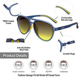 Polarized Aviator Sunglasses for Women Men Retro Trendy Sports Sunglasses for Outdoor UV400 Protection