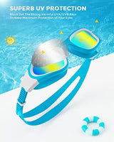 OMID Kids Swim Goggles, P2mini Polarized Swimming Goggles Comfortable for Age 6-14
