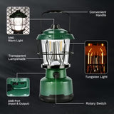 LED Camping Lantern, COB Battery Lanterns 2500LM, Water Resistant Emergency Light for Power Outage, Hurricane, Hiking