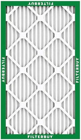 Filterbuy 13x21.5x1 Air Filter MERV 8 Dust Defense (3-Pack), Pleated HVAC AC Furnace Air Filters Replacement (Actual Size: 12.88 x 21.50 x 0.75 Inches)