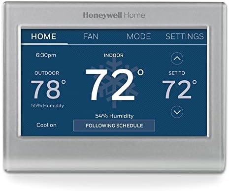Honeywell Home RENEWRTH9585WF Wi-Fi Smart Color Thermostat (Renewed)
