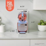 Ninja SLUSHi Max XXL Smart Frozen Drink Maker | Top Performance & Smart Technology, Party-Size 150oz Capacity, No Ice Needed, 6 Programs, Ideal Temp & Texture up to 12 hours | Peach FS605