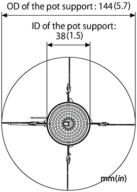 SOTO Windmaster Stove with 4Flex - Canister Stove for Windy Weather - Durable with Windscreen and Micro Regulator Valve System - Canister not Included