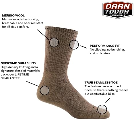 Darn Tough Tactical Boot Extra Cushion Socks (T4033) Unisex