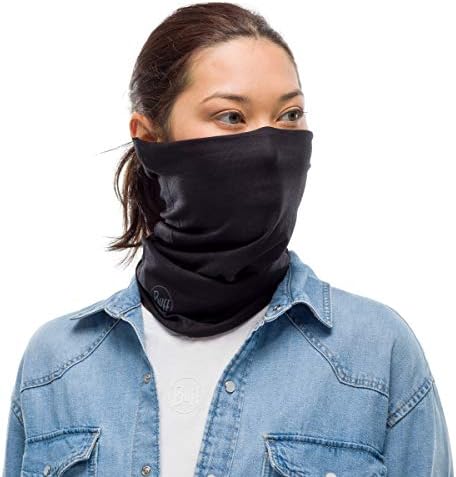 BUFF Original EcoStretch Neck Gaiter, UPF 50 Sun Protection, Breathable, Versatile, Quick Dry, Solid Colors, Adult Size
