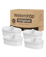 [Original] Waterdrop WD-PF-01A Plus NSF Certified Replacement Filters for All Waterdrop Pitcher and Dispenser Filtration System, Reduces PFAS, PFOA/PFOS, Last Up to 200 Gallons (4 Packs)