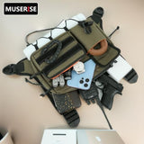 Outdoor Chest Bag For Men and Women, Tactical Vest For Running, Cycling, EDC Chest Pack Rig For Sports and Workouts