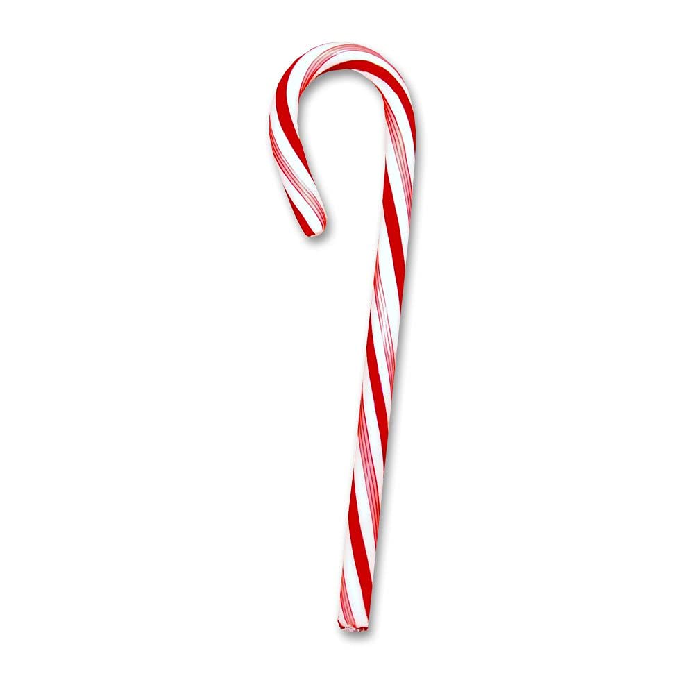 Spangler Red and White Christmas Candy Canes - Classic Christmas Treats, Natural Peppermint Sticks, Candy Canes Bulk, Individually Wrapped, Regular Size - 144 Count (12x12 Ct. Boxes)