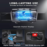 LED Headlamp Rechargeable, 2000 Lumens Super Bright Head Lamp with Motion Sensor, 5 Modes & 120°Adjustable & IPX7 Waterproof USB Rechargeable Headlight for Outdoor Camping, Running, Cycling, Climbing