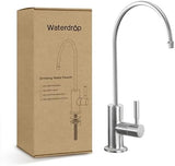 Waterdrop Filtered Water Faucet, Drinking Water Faucet, Reverse Osmosis Faucet, RO Faucet, RO Water Faucet, Water Filter Faucet for Kitchen Sink, Water Dispenser Faucet, Stainless Steel, Lead-Free