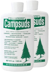 Sierra Dawn Outdoor Soap - Premium Biodegradable Camping & Backpacking Essential - All-Purpose Natural Soap for Dishes, Clothes & Personal Care - Trusted by Outdoor Enthusiasts, 8 Ounce, 2 Bottles