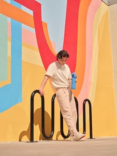 Stanley IceFlow Fast Flow Water Bottle | Angled Spout Lid | Lightweight & Leakproof for Travel & Sports | Insulated Stainless Steel | BPA-Free