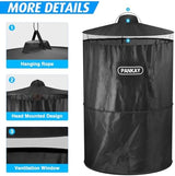 PANKAY Pop Up Privacy Tent, Portable Outdoor Camping Bathroom Toilet Tent, Collapsible Shelter for Camping & Emergency – Lightweight & Sturdy, Easy Set Up, Foldable - with Carry Bag