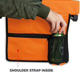SPORT BEATS Stadium Seats with Back Support Bleacher Chairs with Back and Cushion Thick Padded Bleacher Seats Includes Shoulder Strap