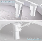 Ultra-Slim Bidet Dual Mode Bidet Attachment for Toilet, Bidet Toilet Seat Attachment with Pressure Controls(Feminine/Posterior Wash),Easy to install Design Non-Electric Bidet