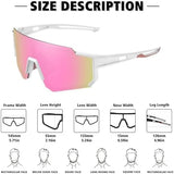 STORYCOAST Polarized Sports Sunglasses for Men Women,Driving Fishing Cycling Mountain Bike Sunglasses UV400 Protection