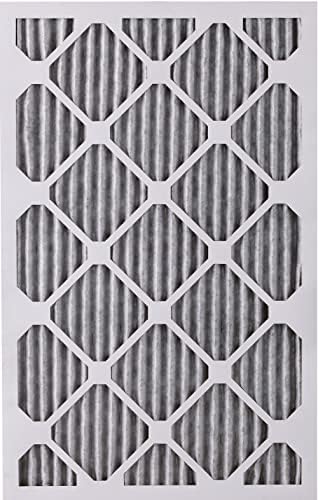 Nordic Pure 20x25x1 (19 1/2 x 24 1/2 x 3/4) Furnace Air Filters MERV 12 Pleated Plus Carbon 6 Pack