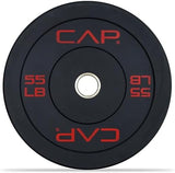 CAP Barbell Rubber Olympic Bumper Plate | Multiple Options/Colors