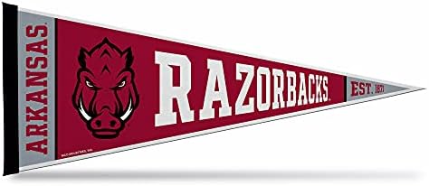 Rico Industries NCAA Exclusive 12" x 30" Felt Wall Décor Pennant - Great for Home/Bed Room/Man Cave Décor
