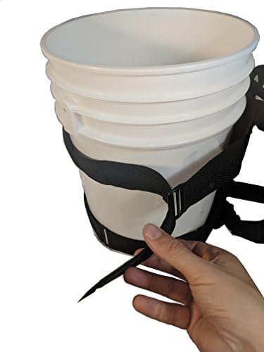 Backpack for 5 Gallon Buckets for Fishing, Picking Apples and Sports