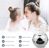 Bath Water Filter for Tub Faucet - 8 Stages Bathtub Water Filter Reduces Contaminants for Softer, Smoother Skin - 2,500 Gallons of Filtration, BPA Free (Silvery)