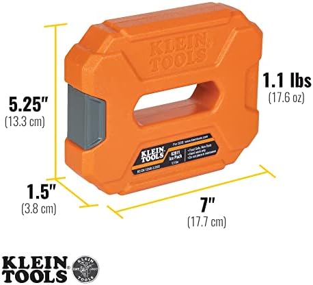 Klein Tools 62811 Reusable Ice Packs for Cooler Bags and Lunch Boxes, Interlocking Design, Heavy Duty for Daily Use, Quick Freeze, 2-Pack