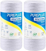 PUREPLUS 5 Micron 10 x 4.5 Whole House String Wound Sediment Filter for Well Water, Replacement Cartridge for 84637, WPX5BB97P, PC10, 355214-45, 355215-45, WP10BB97P, WP5BB97P, 2Pack