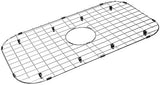 Serene Valley Sink Protector Grid 26-1/16" x 14-1/16", Centered Drain with Corner Radius 3-1/2", 304 Stainless Steel Material NLW2614C
