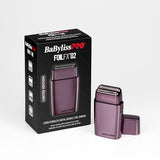 FoilFX Cord/Cordless Metal Double Foil Shaver (Purple)