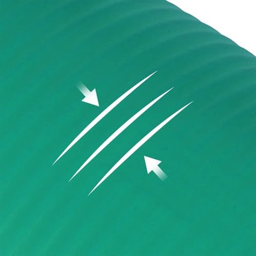 Yoga Mat, 1/2-Inch Extra Thick High Density Exercise Mat, Anti-Tear Exercise Yoga Mat with Carrying Strap, Suitable for Various Yoga Exercises