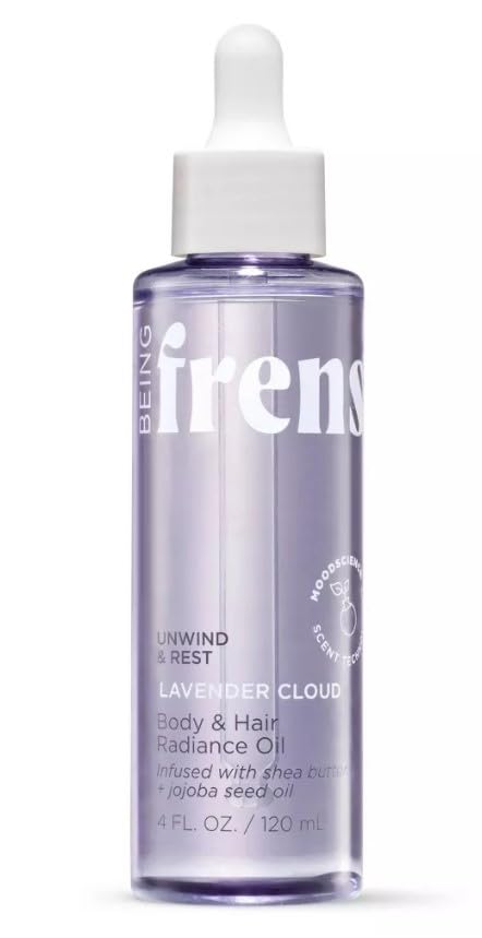 Being Frenshe Shea Butter with Jojoba and Radiance Oil for Dry Skin & Hair - Lavender Cloud - 4 fl oz